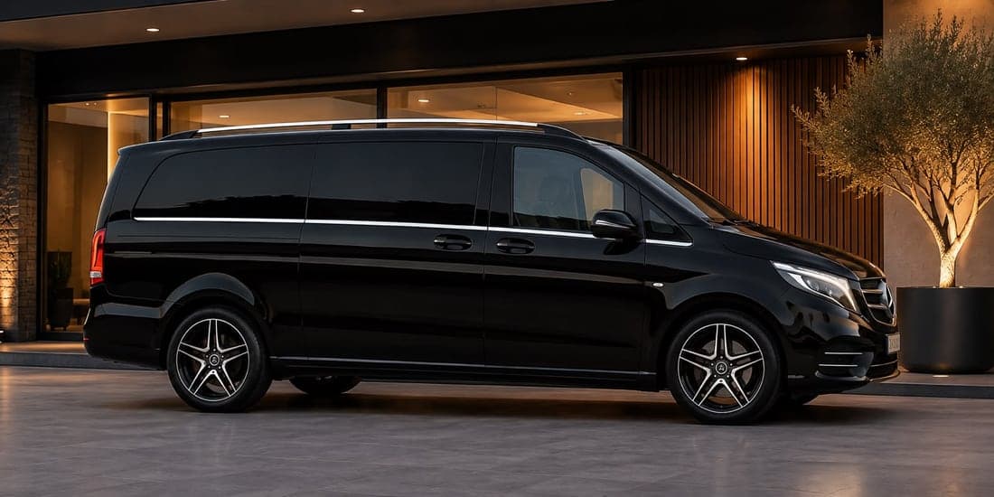 Mercedes V-Class – Premium Experience – Charlie Ibiza Transfers premium private vehicle